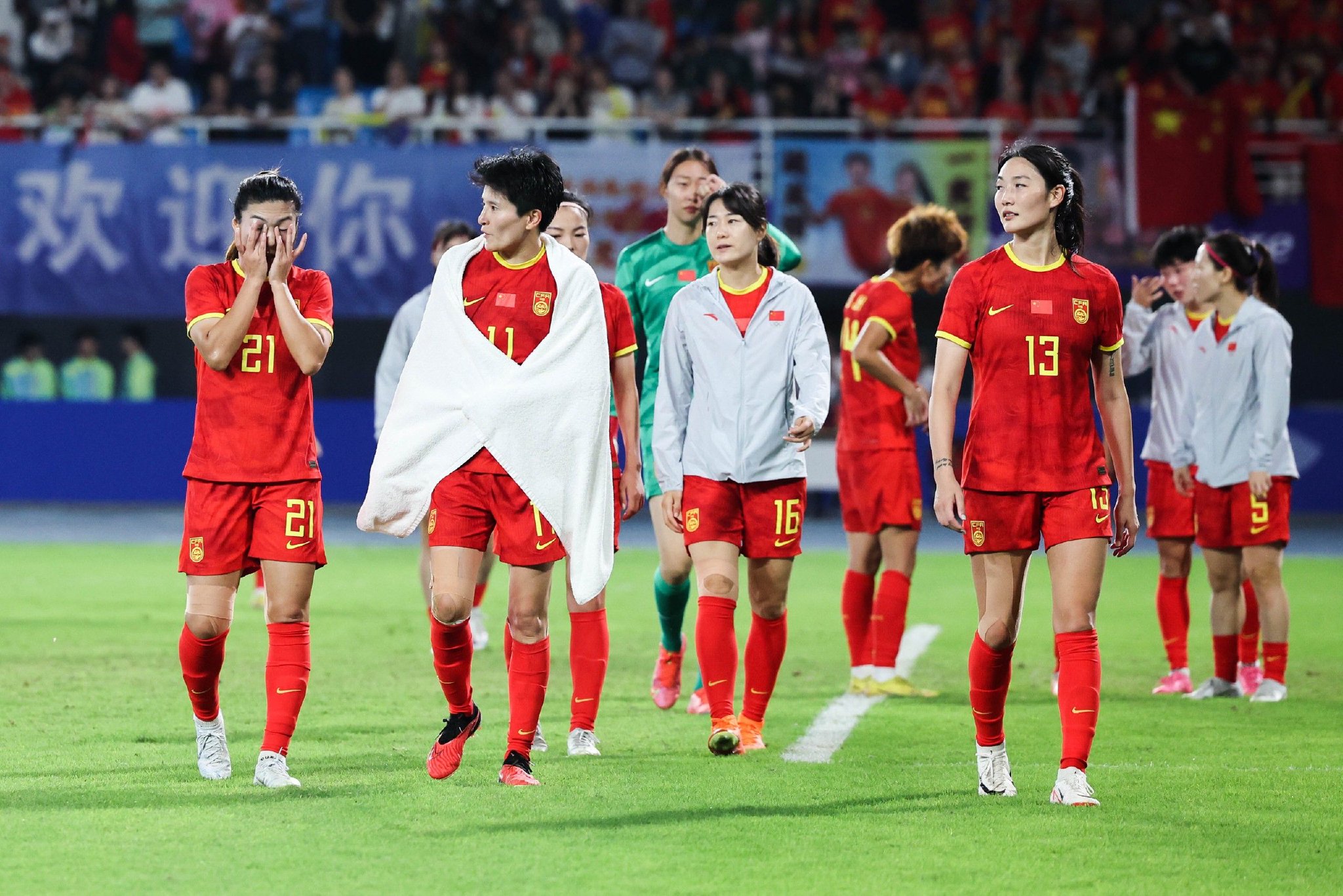 中国女足比赛实现历史性突破